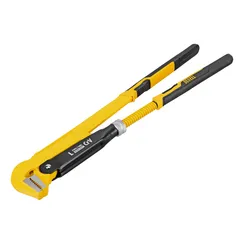 Ключ трубный рычажный №3, 2", цельнокованый, CrV, тип "L" Denzel