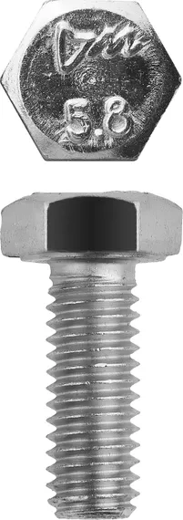 ЗУБР ГОСТ 7798-70, кл. пр. 5.8, M6 х 12 мм, цинк, 5 кг, болт (303080-06-012)