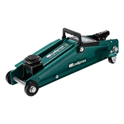 Домкрат гидравлический подкатной, 3 т, 135-400 мм Сибртех