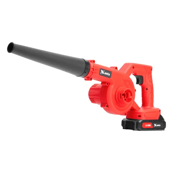 Воздуходувка-пылесос акк. портативная, LB-185, 35 м/с, 170 м3/ч, Li-Ion, 20 В MTX