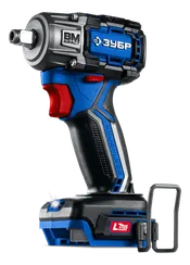 ЗУБР 20 В, 350 Н·м, без АКБ (LMS), бесщеточный ударный гайковерт, ПРОФЕССИОНАЛ (GB-350)