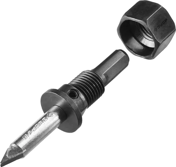 ЗУБР 76 мм, L 25 мм, карбид вольфрама, коронка-чашка, Профессионал (33360-076)