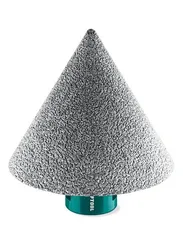 KRAFTOOL VS DIAMOND d 3-75 мм, М14, Вакуумная алмазная фреза конусная (29812-03-75)