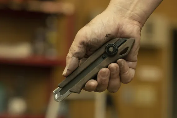 OLFA WOOD-PP Models 18 мм, с сегментированным лезвием, нож (OL-WD-L)