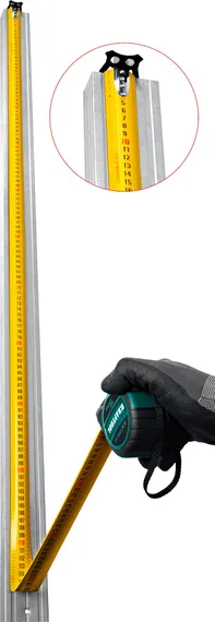 KRAFTOOL Extrem, 5 м х 32 мм, рулетка со сверх широким полотном (34127-5)