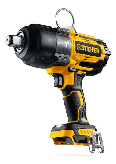 Бесщеточный ударный гайковерт, STEHER 20 В, 1000 Н·м, без АКБ (LMS),  (CWB-1000)