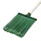 Метла полипропиленовая, 270 х 260 х 1490 мм, плоская распушенная, деревянный черенок, Сибртех