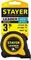 STAYER Leader, 3 м х 16 мм, рулетка с автостопом, Professional (3402-3)