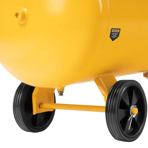 Компрессор воздушный BCV2200/100, ременный привод, 2.2 кВт, 100 литров, 370 л/мин Denzel