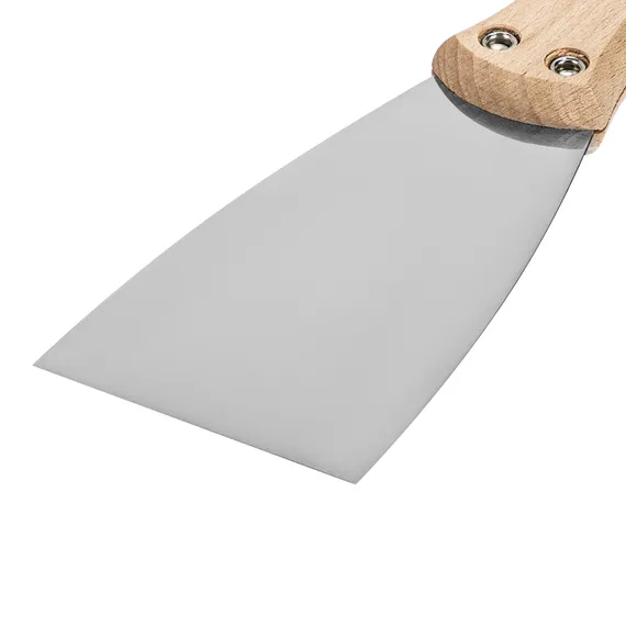 Шпательная лопатка из нержавеющей стали, 60 мм, буковая рукоятка, EFP Matrix