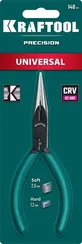 KRAFTOOL Kraft Mini, 140 мм, прецизионные тонкогубцы (220017-3-14)