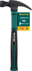 KRAFTOOL Fiberglass-M, 560 г, столярный молоток-гвоздодёр (20265-56)