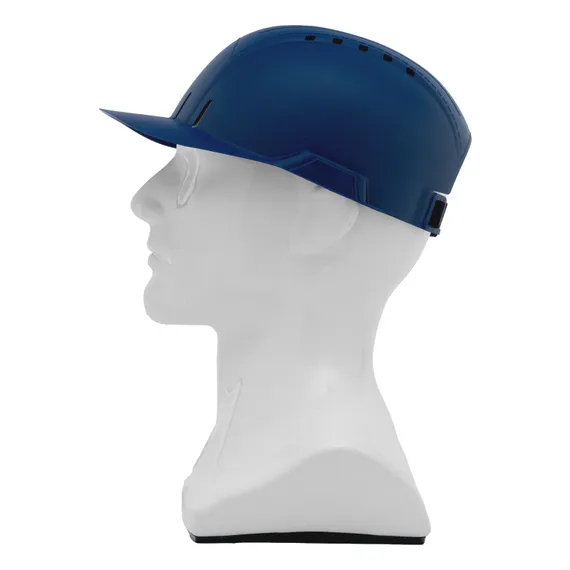 Каскетка защитная "Стиль", пластиковая, синяя Сибртех
