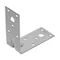 Крепежный уголок усиленный 1.7 мм, KUU 90 x 90 x 40 мм Сибртех