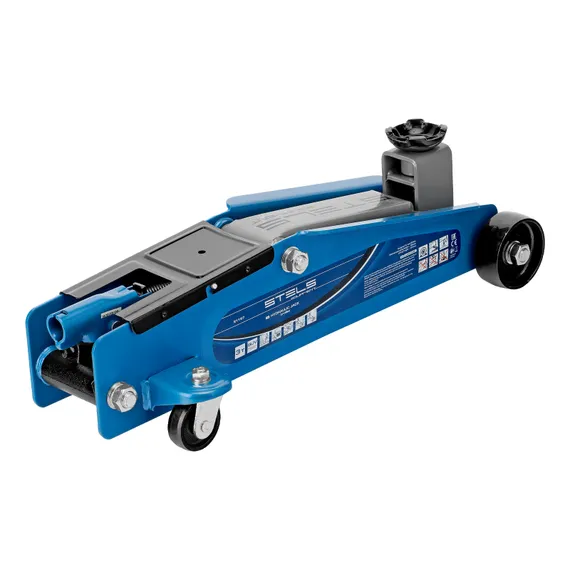 Домкрат гидравлический подкатной, высокий подъем, 3т SUV, 190-535 мм, в кейсе Stels