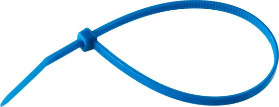 ЗУБР КС-С1, 3.6 x 200 мм, нейлон РА66, 100 шт, синие, кабельные стяжки, Профессионал (309070-36-200)