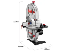 Ленточная пила ЗУБР 190 мм, 350 Вт, (ЗПЛ-350-190)
