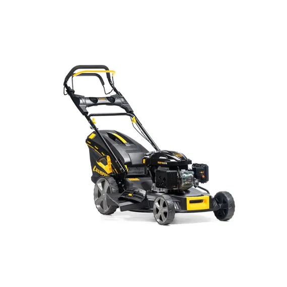 Газонокосилка CHAMPION LM5644 (PRO 4,4кВт привод 555мм 65л 25-75мм 1рычаг/6, 41кг 4в1)