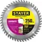 STAYER Laminate, 250 x 32/30 мм, 72Т, аккуратный рез, пильный диск по ламинату (3684-250-32-72)