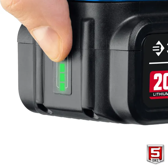 Перфоратор аккумуляторный бесщеточный в кейсе, ЗУБР Т7, 20 В, 26 мм, 2 АКБ (4 А·ч), Профессионал (PB-260-42)