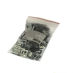 Кляймер №4, оцинкованный с гвоздями, 100 шт Сибртех