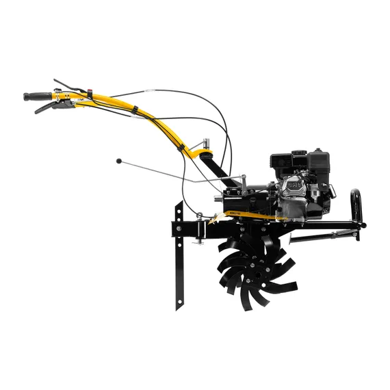 Мотоблок DPT-270X, 7 л.с, дисковое сцепление, ширина 90 см, глубина 35 см, фрез 3 х 4, ВОМ, передачи 2В/1Н Denzel