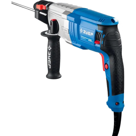 Уценка. Перфоратор ЗУБР 800 Вт, 28 мм, SDS Plus + БЗП, серия Профессионал (ЗП-28-800 КМ-U)