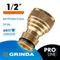 GRINDA BI-12, 1/2″, с внутренней резьбой, из латуни, штуцерный адаптер, PROLine (8-426101)