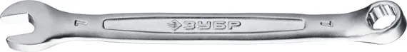 ЗУБР 7 мм, комбинированный гаечный ключ, Профессионал (27087-07)