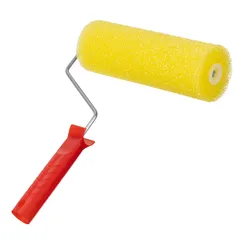 Валик "Структурный" поролоновый с ручкой, "шероховатый", 230 мм, D 80 мм, D ручки 6 мм MTX