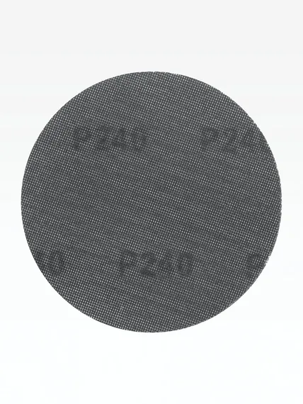 ЗУБР Жираф СЕТКА 225 мм, Р240, сетчатый шлифовальный круг на липучке, 3 шт., Профессионал (35675-240)