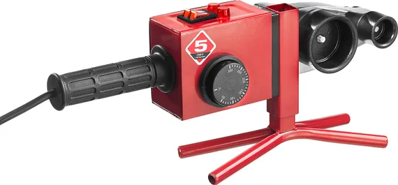 ЗУБР 2000 / 1000 Вт, паяльник для полипропиленовых труб, 6 насадок в комплекте (АСТ-2000)