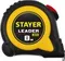 STAYER Leader, 8 м х 25 мм, рулетка с автостопом, Professional (3402-08-25)