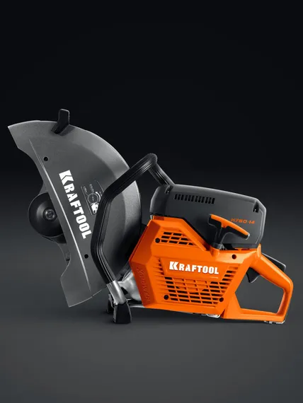 KRAFTOOL 3700 Вт, 350 мм, без диска, бензорез по металлу (рельсорез) (K760-14)