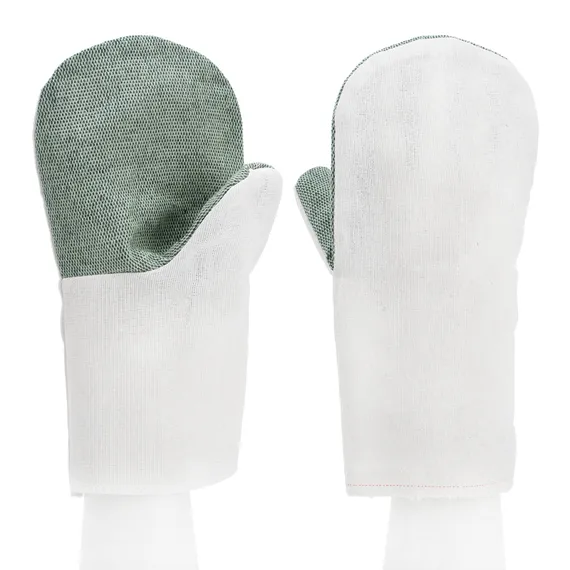 Рукавицы х/б с брезентовым наладонником, 2 размер Сибртех