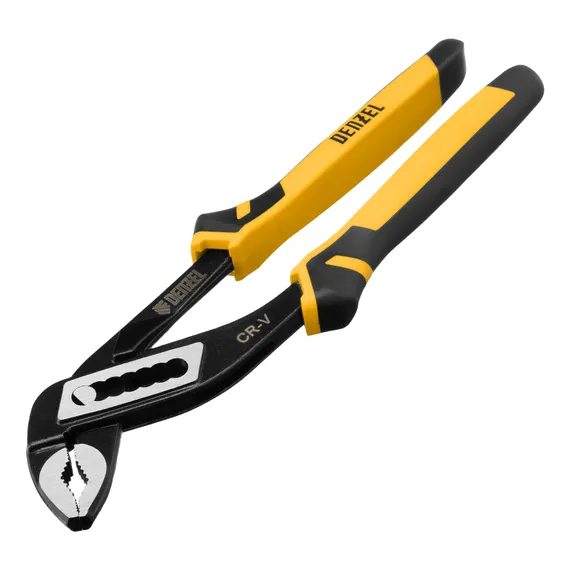 Набор инструментов, 1/2", 1/4", CrV, S2, пластиковый кейс, 64 предмета Denzel