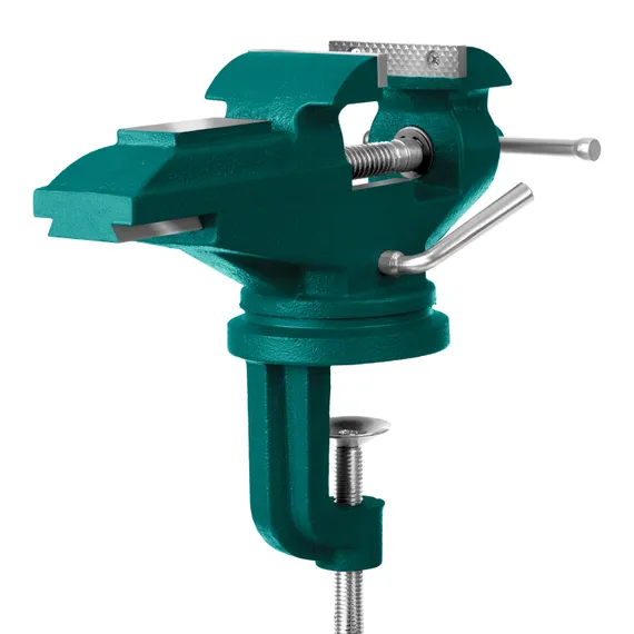 KRAFTOOL Mini, 65 мм, прецизионные тиски на струбцине (32713-75)