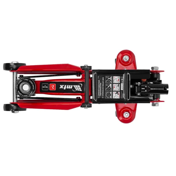 Домкрат гидравлический подкатной, 2 т, 140-340 мм MTX