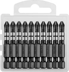 KRAFTOOL Impact PZ2, 50 мм, 10 шт, ударные биты (26193-2-50-S10)