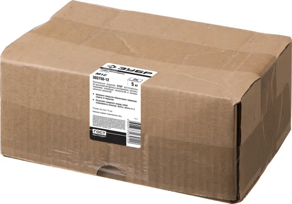 ЗУБР DIN 6334, M12, цинк, 5 кг, переходная гайка (303750-12)