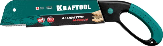 KRAFTOOL Alligator Japan 14, 300 мм, ножовка по дереву (1-15181-30-14)