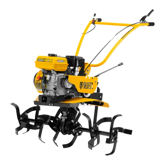 Мотоблок DPT-170SB, 7 л.с., ремен.сцеп, фрез 3х4, ШОМ, без колес, передачи 2В/1Н Denzel