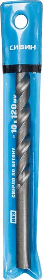 СИБИН 10 x 120 мм, сверло по бетону (29112-120-10)