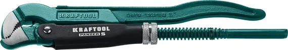 KRAFTOOL PANZER-S, №0, 1/2″, 240 мм, трубный ключ с изогнутыми губками (2733-05)