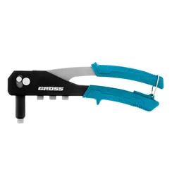 Заклепочник ручной, 260 мм, заклепки 2,4-3,2-4,0-4,8 мм Gross