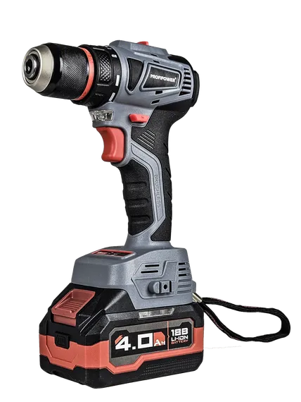 Аккумуляторный бесщеточный набор 3в1 Profipower ProfiSet-3E18 Li-ion-2шт, 4Ач, З/У, кейс, E0080,T0056, T0058 E0247