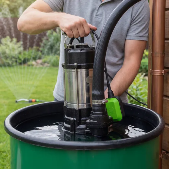 Фекальный насос СФН450, 450 Вт, напор 15 м, 21000 л/ч Сибртех