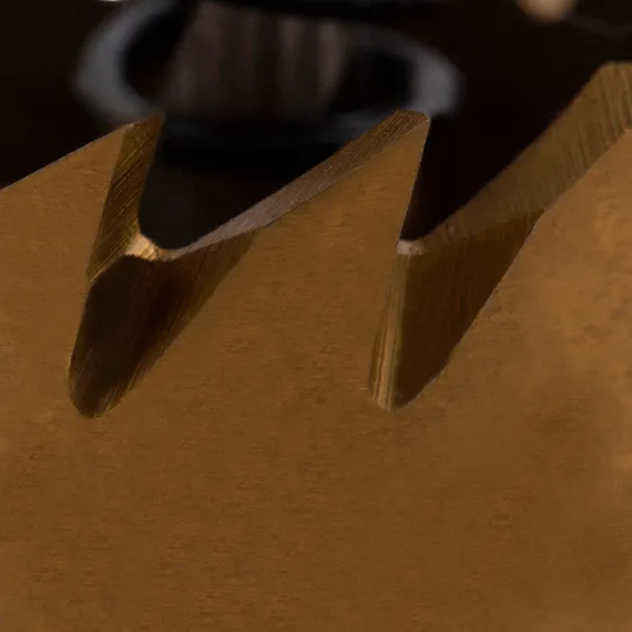 Коронка по металлу HSS, 29 мм, нитридтитановое покрытие Denzel