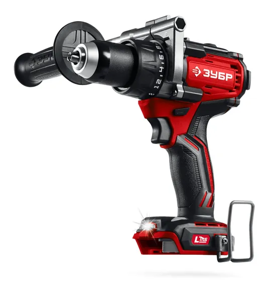 Бесщеточная дрель-шуруповерт,ЗУБР 20 В, 165 Н·м, без АКБ (LMS), (ДБ-165)