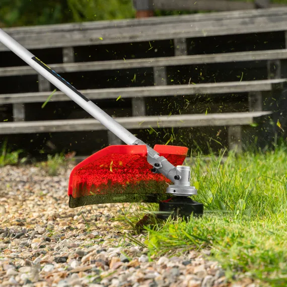 Триммер бензиновый MT-52, 52 см³, неразъемная штанга, состоит из 2 частей MTX